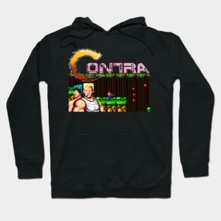 Contra Video Game 90s Kid Hoodie